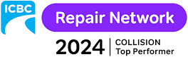 ICBC Repair Network 2024 Collision Top Performer Badge